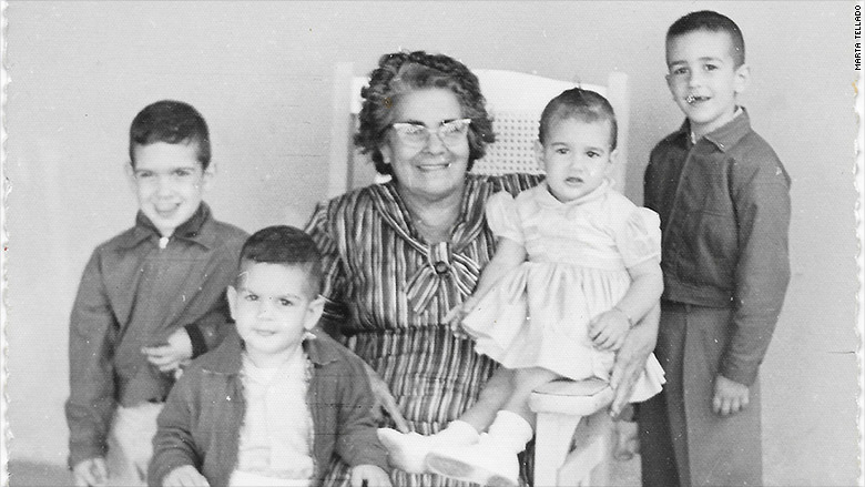 marta tellado and grandmother