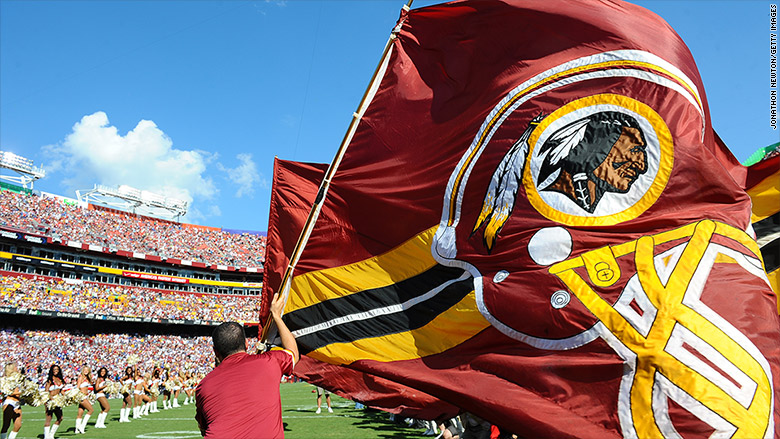 washington redskins flag