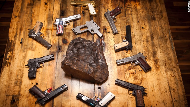 cabot guns meteorite