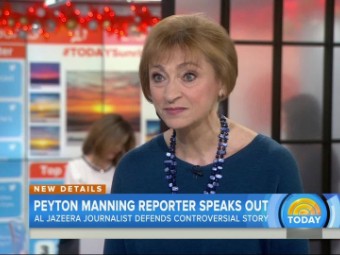 Al Jazeera Reporter Deborah Davies Defends Sports Doping Expose That Names Peyton  Manning