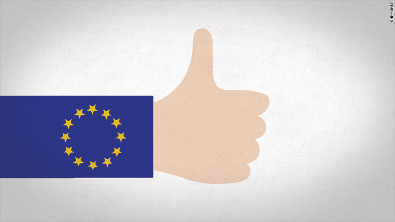 european union thumbs up