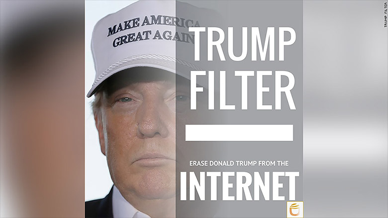 internet trump filter