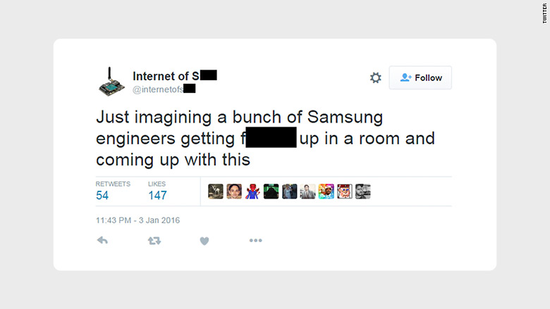 IoT parody account