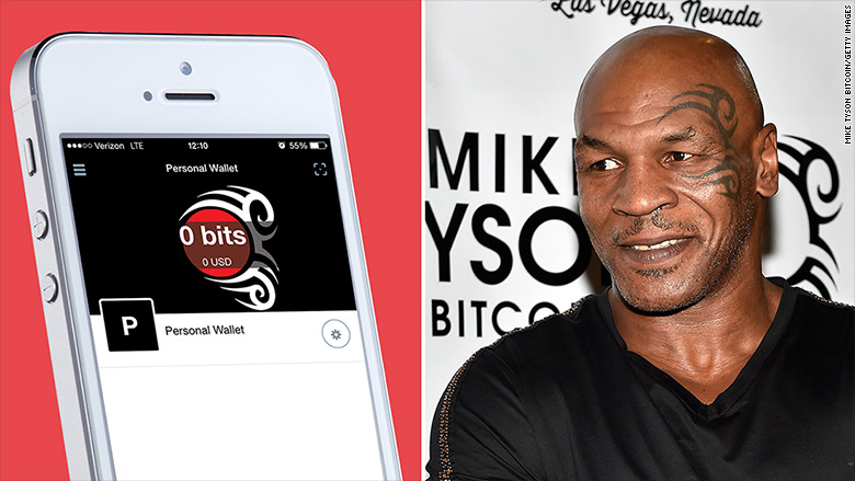 mike tyson bitcoin app split