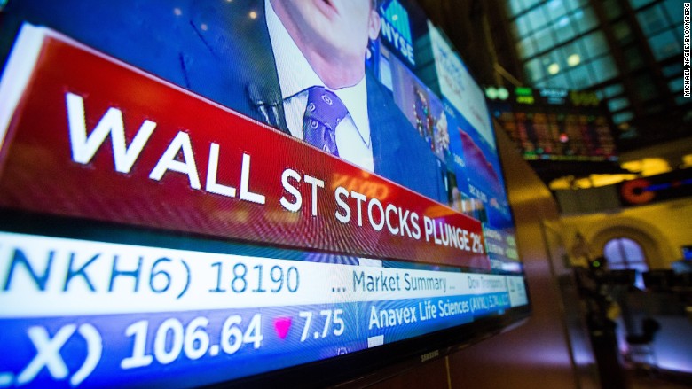 stocks plunge premarkets