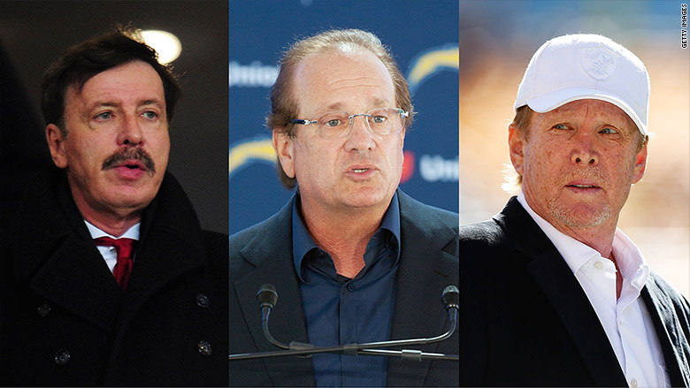 Stan Kroenke Dean Spanos Mark Davis