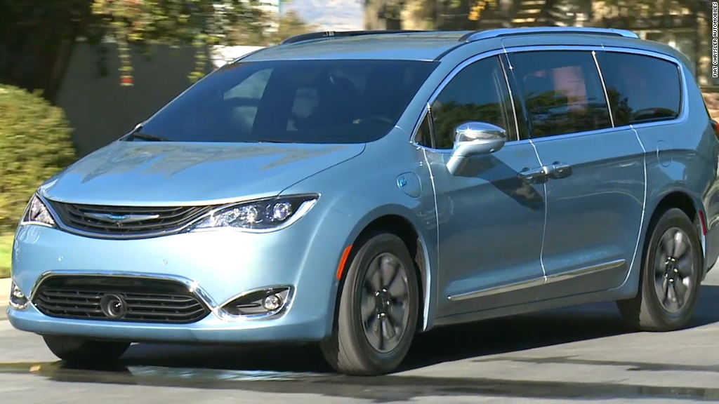 Chrysler's new minivan has a built-in vacuum cleaner