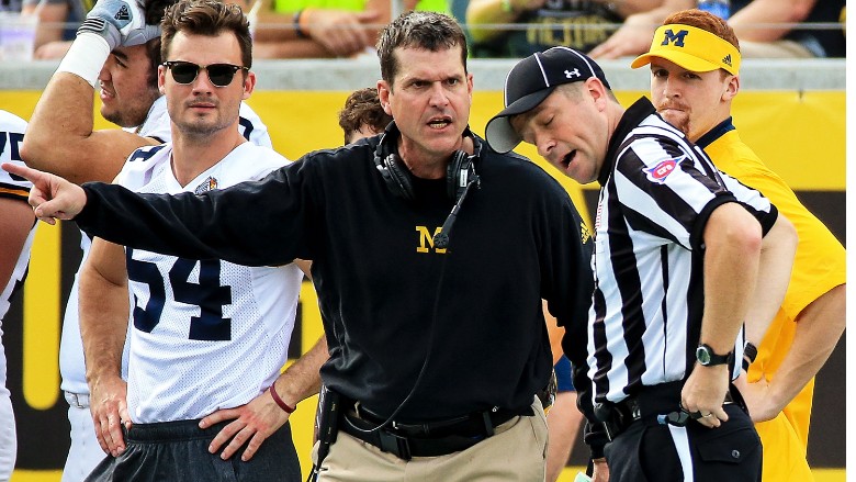 Jim Harbaugh University of Michigan