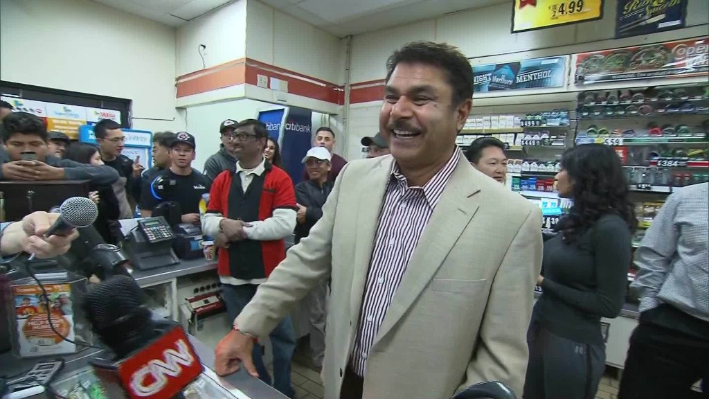 California store celebrates selling winning lottery ticket