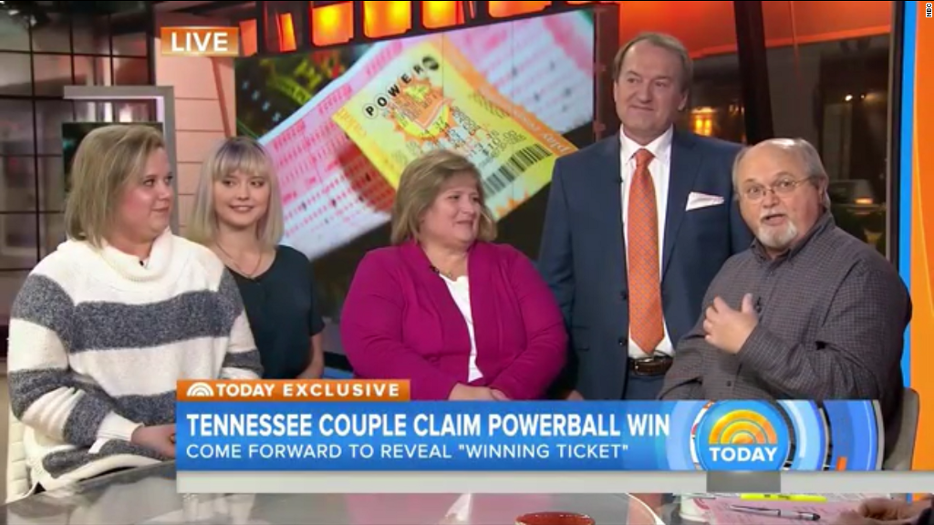 Tennessee couple claims they won Powerball jackpot