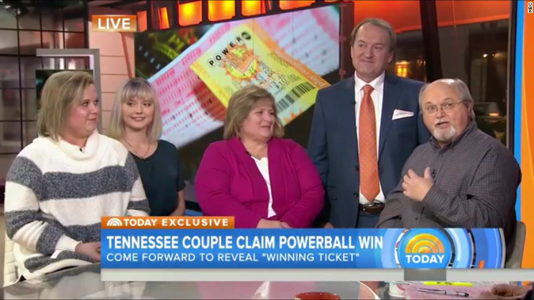 powerball winners today show