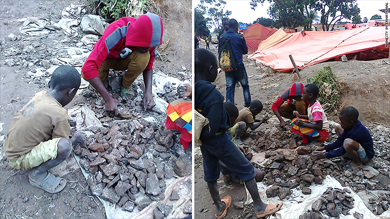 children cobalt mining