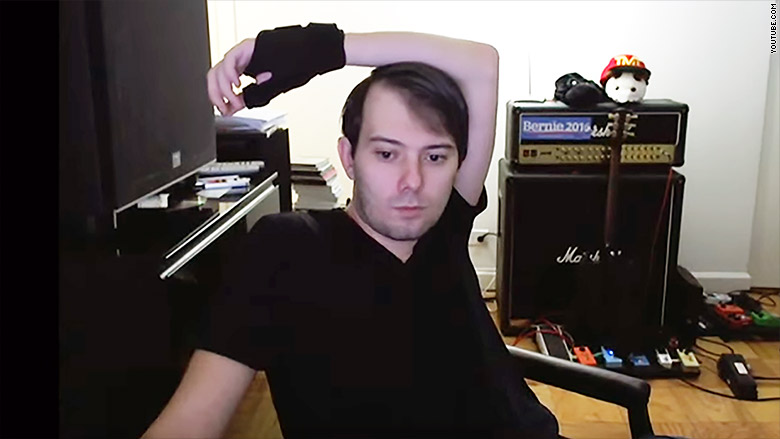 shkreli live stream