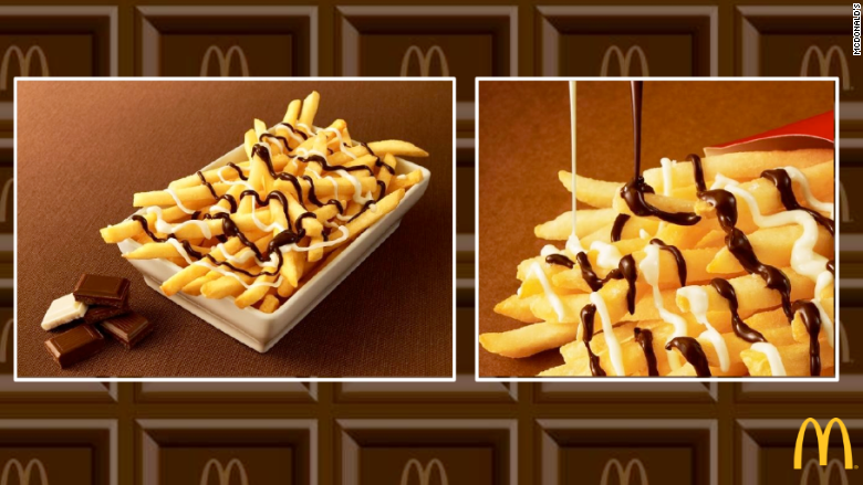 mcchoco potato french fries mcdonalds