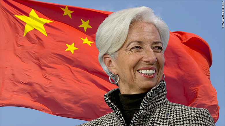 christine lagarde china