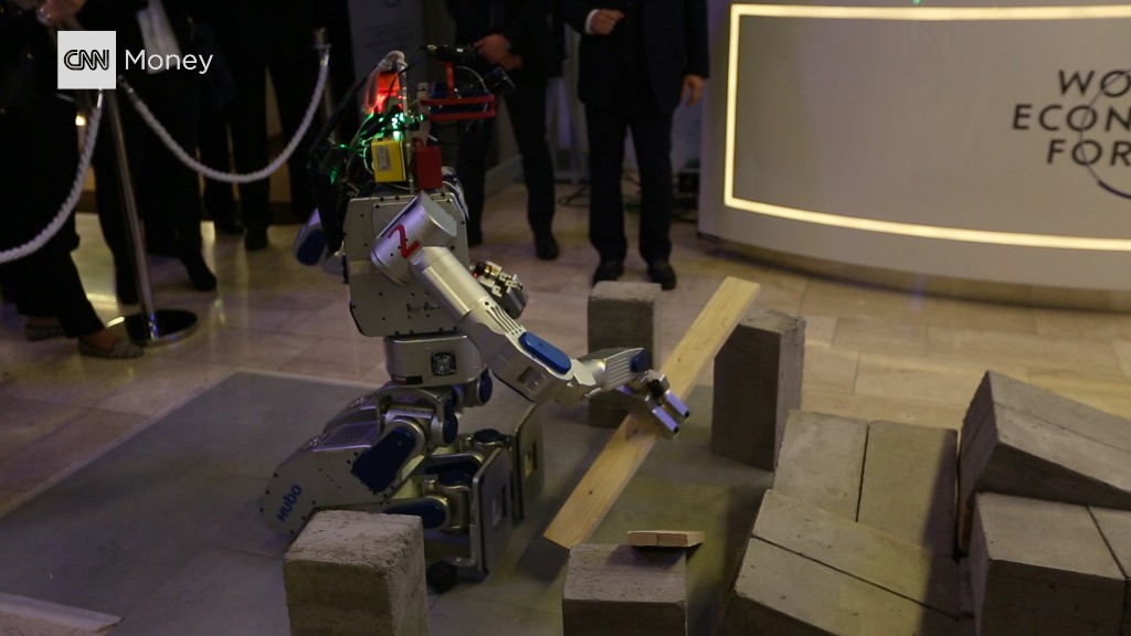 Message from Davos: The robots are coming