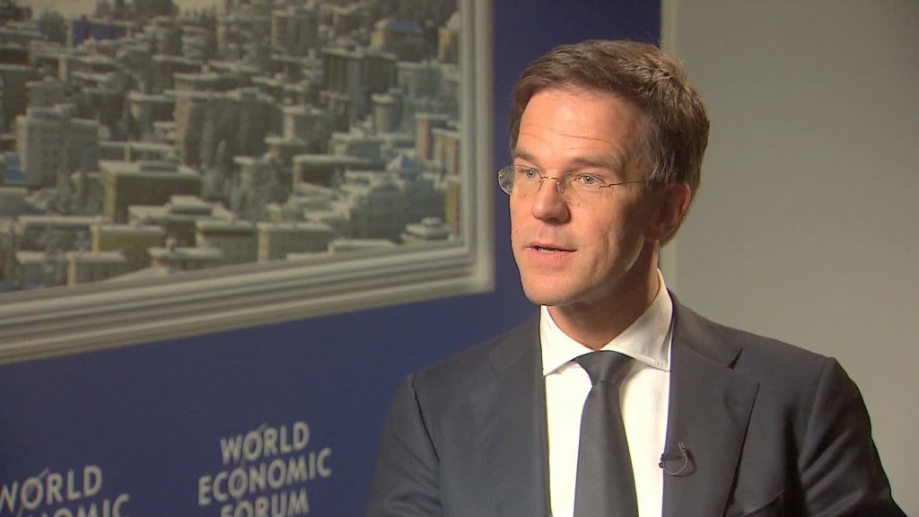 Netherlands PM: 'Sense of urgency' on migrant crisis