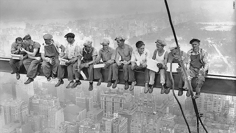 corbis ny construction workers