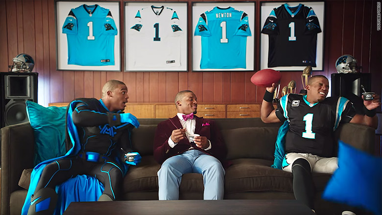 cam newton oikos commercial