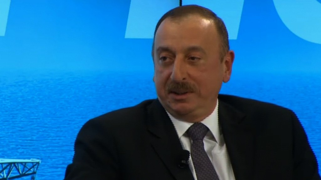 Azerbaijan hit by low oil prices