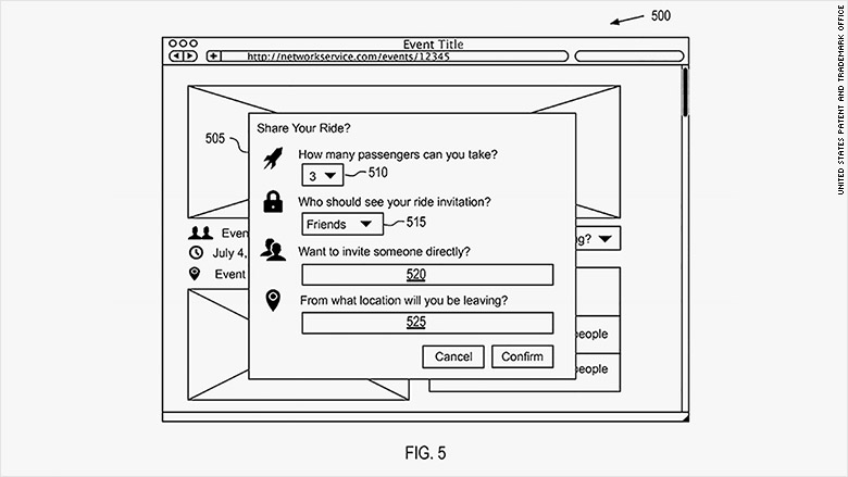 facebook patent figure 5