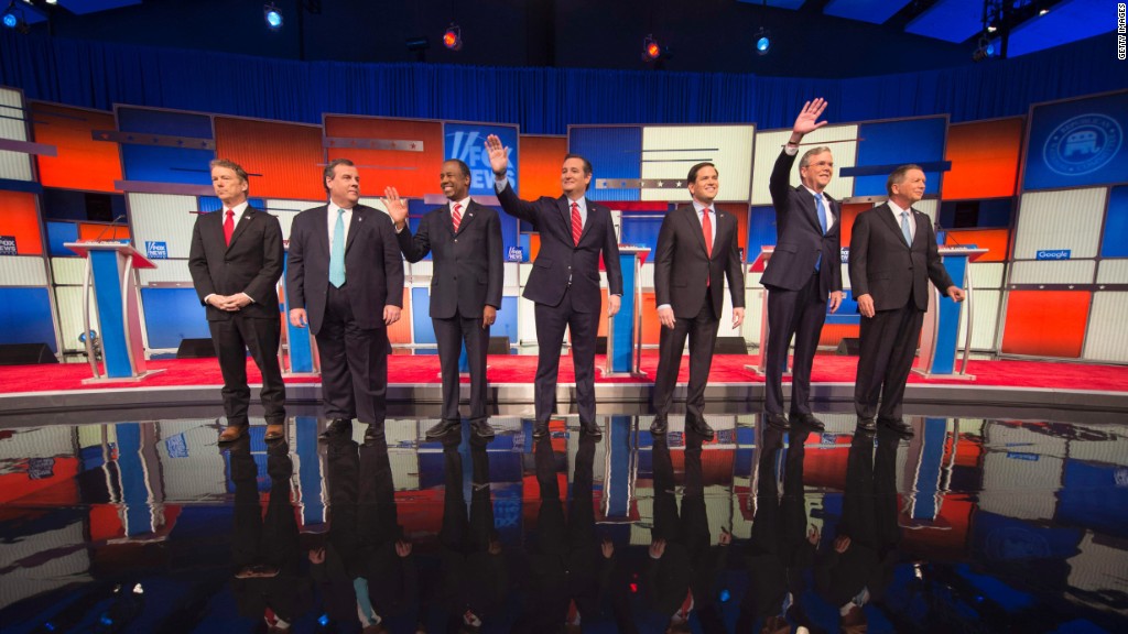 Fox's Trump-less debate in 90 seconds