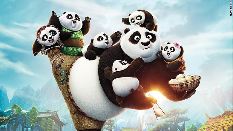 kung fu panda 3 poster