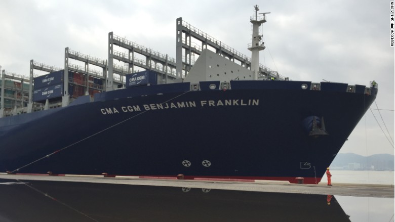 Benjamin Franklin container ship