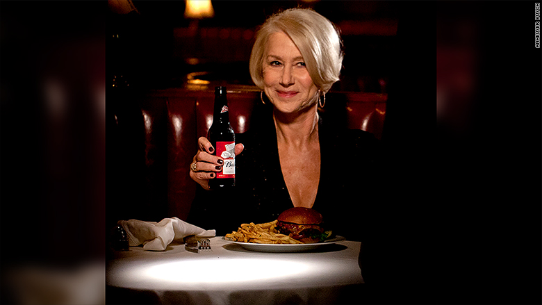 budweiser helen mirren