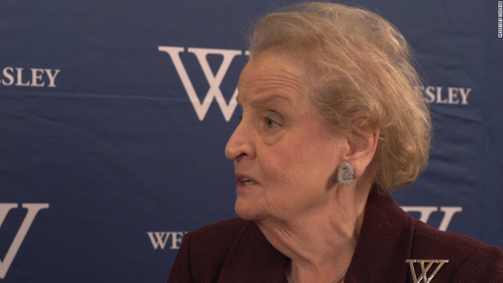 Madeleine Albright: Saudis won't cut oil production
