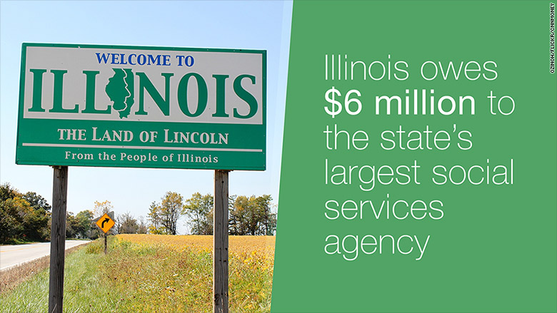 illinois owes 6 million