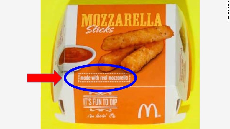 mcdonalds lawsuit instory markup