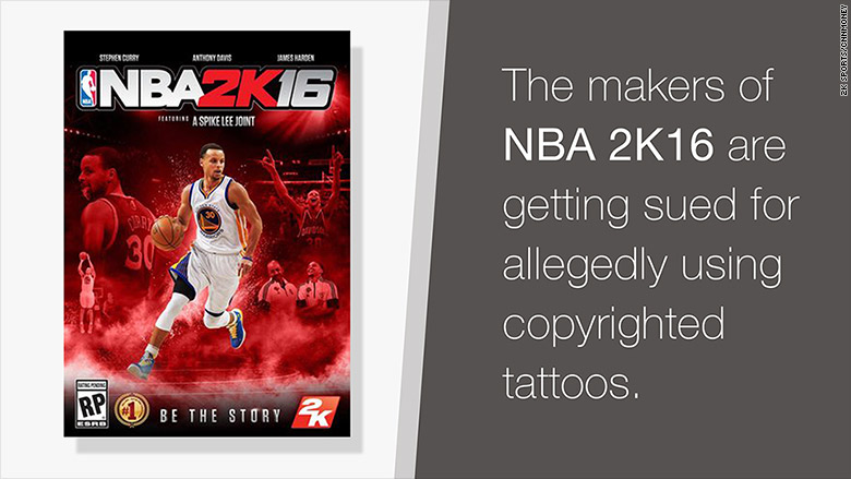 nba 2k16 copyrighted tattoos