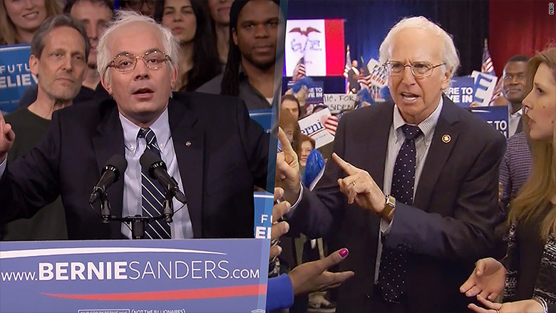 sanders NBC spoofs