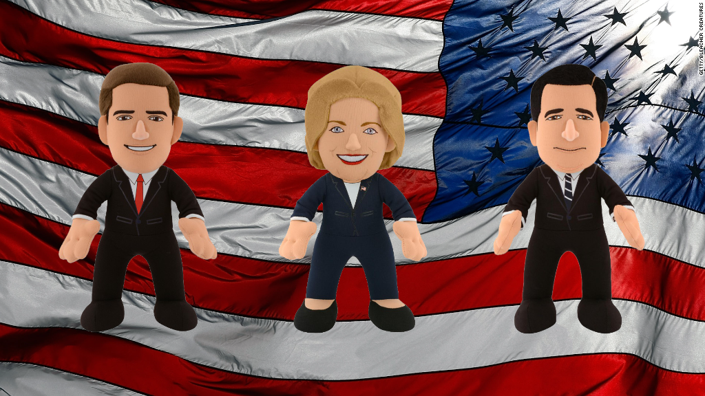 Meet the presidential candidates...in doll form