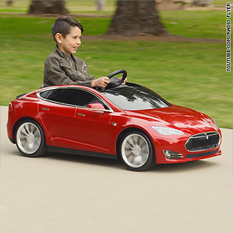 tesla toy car model 3