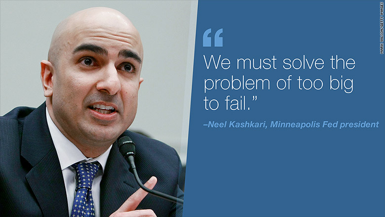 neel kashkari too big to fail