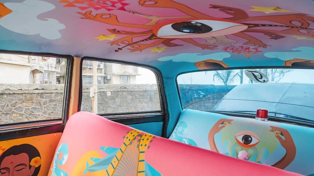 Inside Mumbai's colorful taxis