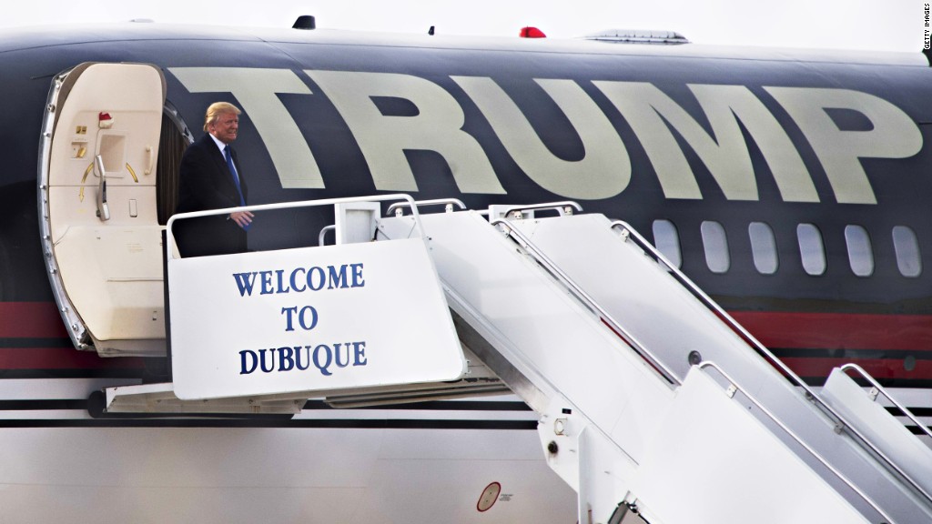 What does Donald Trump's private jet say about him? 