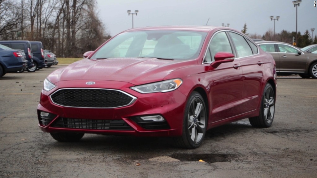 New Ford Fusion can skip over potholes
