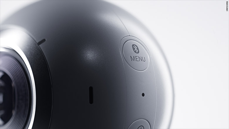 samsung gear 360 close up