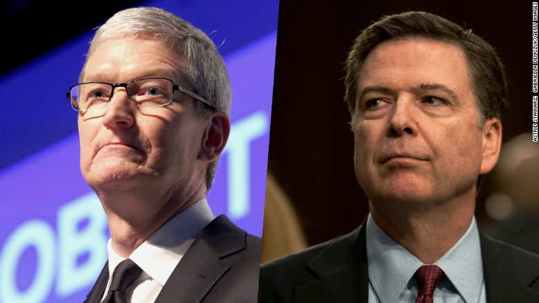 tim cook james comey