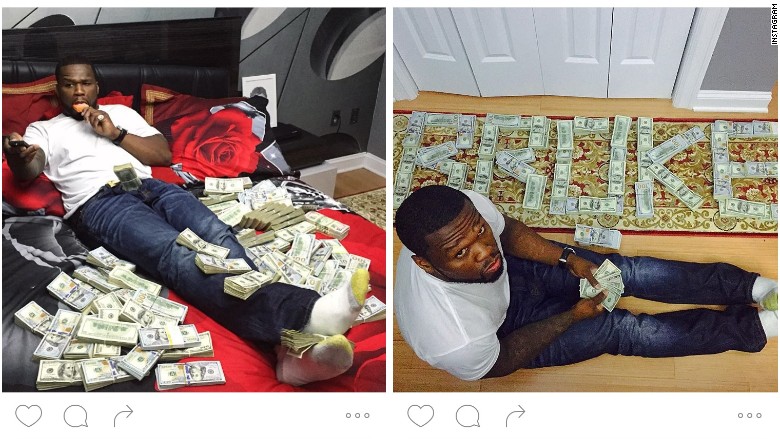 50 cent instagram cash