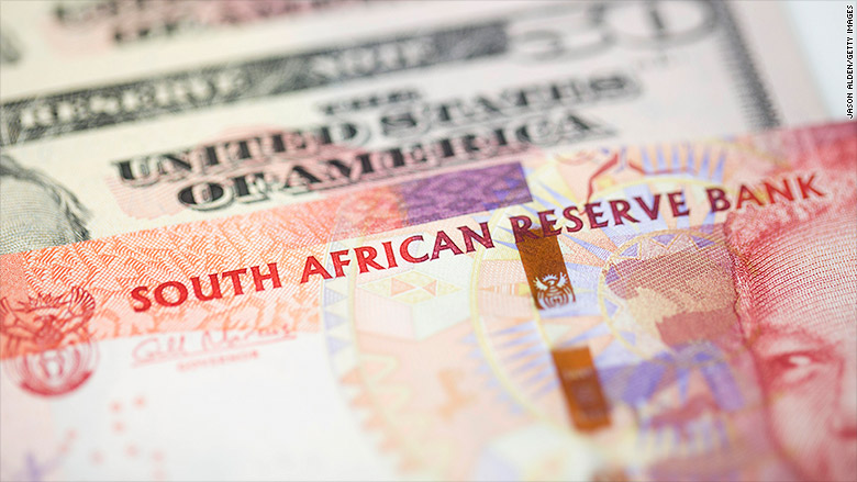 south african rand