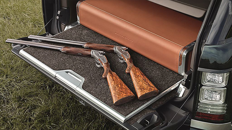 holland range rover trunk