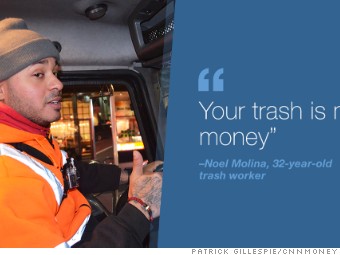 The $100,000 job: Garbage workers