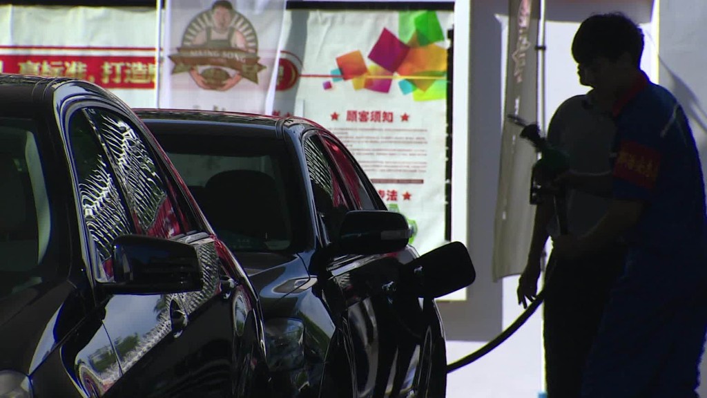 Why aren't gas prices falling in China?