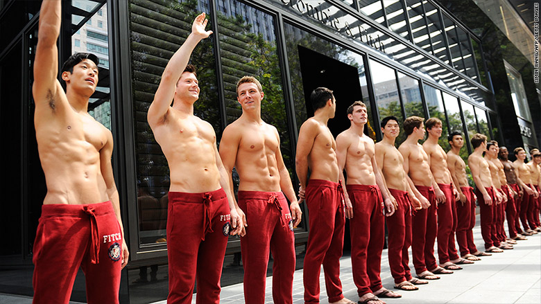 abercrombie fitch male models