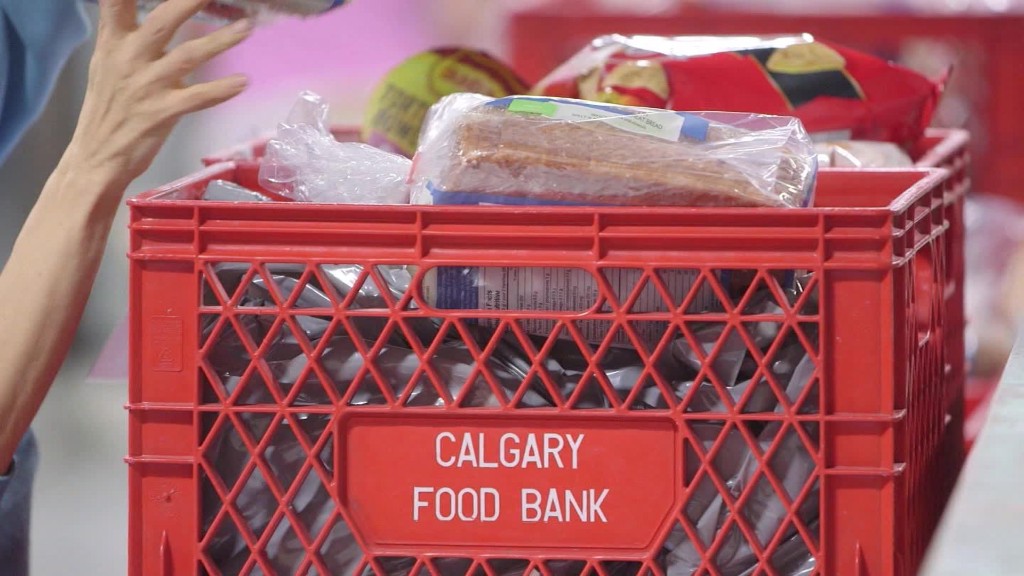 Food bank in Canada sees surge with oil bust