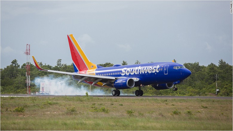 Southwest aircraft WiFi